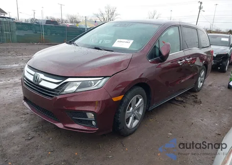 2019 Honda Odyssey Ex-L z USA, uszkodzony, nr VIN 5FNRL6H73KB083690